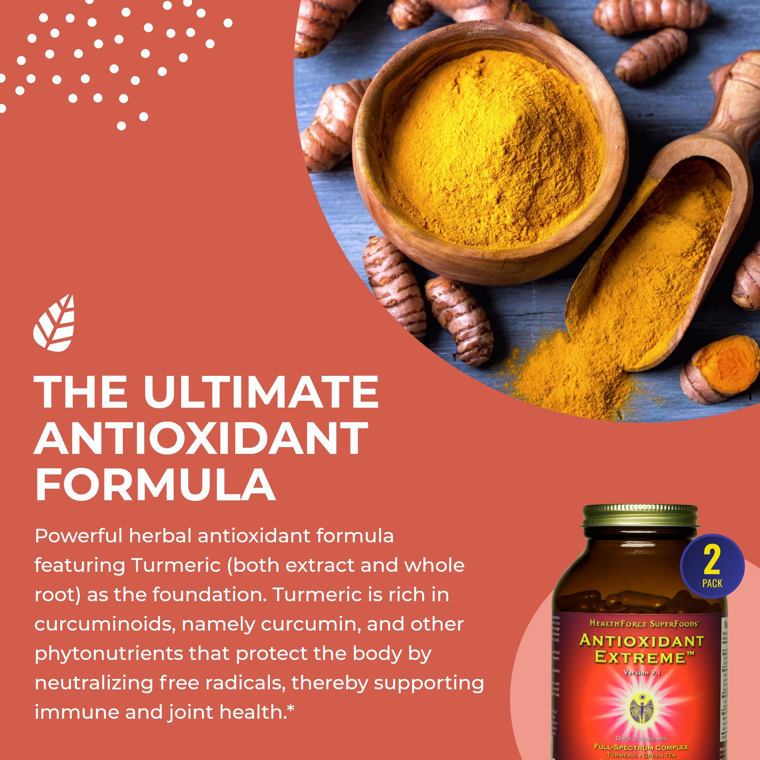 Foto 5 pulgar | Suplemento Healthforce Superfoods Antioxidant Extreme 360 Cápsulas - Venta Internacional