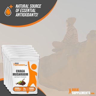 Foto 4 | Suplementos A Granel De Extracto De Hongos De Chaga En Polvo, 5 Kg - Venta Internacional.
