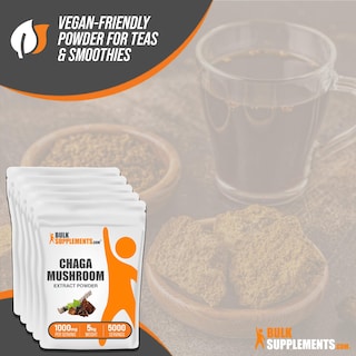Foto 6 | Suplementos A Granel De Extracto De Hongos De Chaga En Polvo, 5 Kg - Venta Internacional.