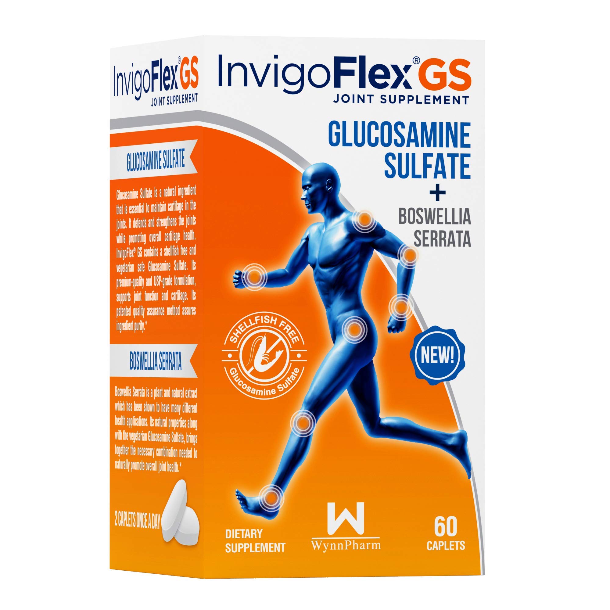 Foto 2 pulgar | Suplemento Articular Invigoflex Gs Sulfato De Glucosamina - Venta Internacional