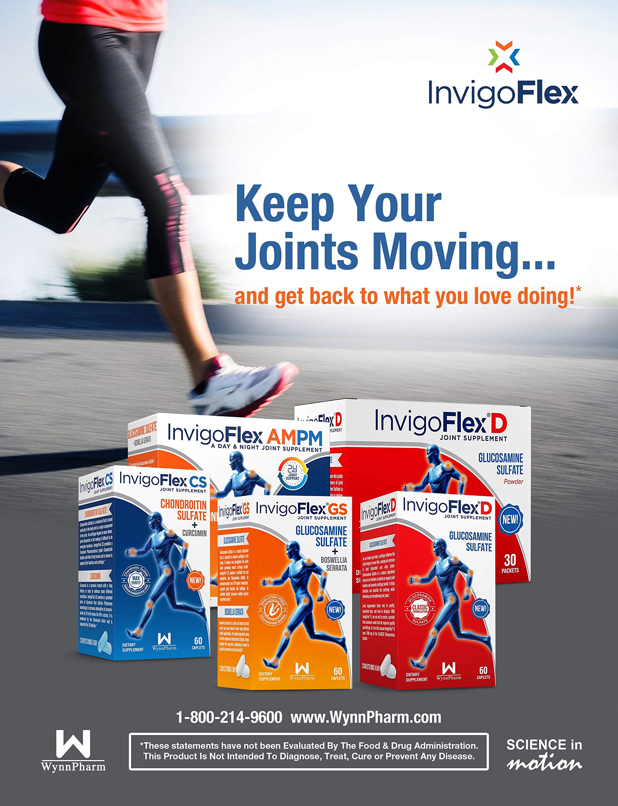 Foto 4 | Suplemento Articular Invigoflex Gs Sulfato De Glucosamina - Venta Internacional