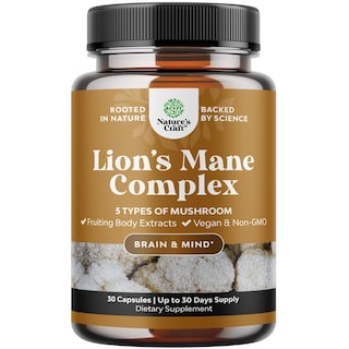 Foto 1 | Suplemento Natures Craft Advanced Lion's Mane con Reishi 30 Cápsulas - Venta Internacional