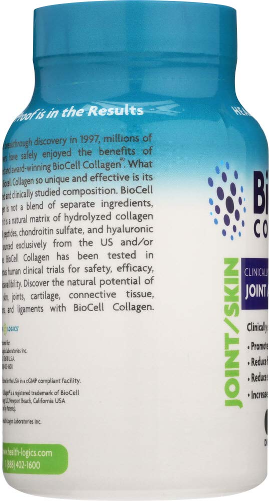 Foto 4 pulgar | Suplemento Health Logics Biocell Colágeno 120 Cápsulas - Venta Internacional