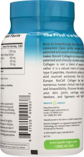 Foto 4 | Suplemento Health Logics Biocell Colágeno 120 Cápsulas - Venta Internacional