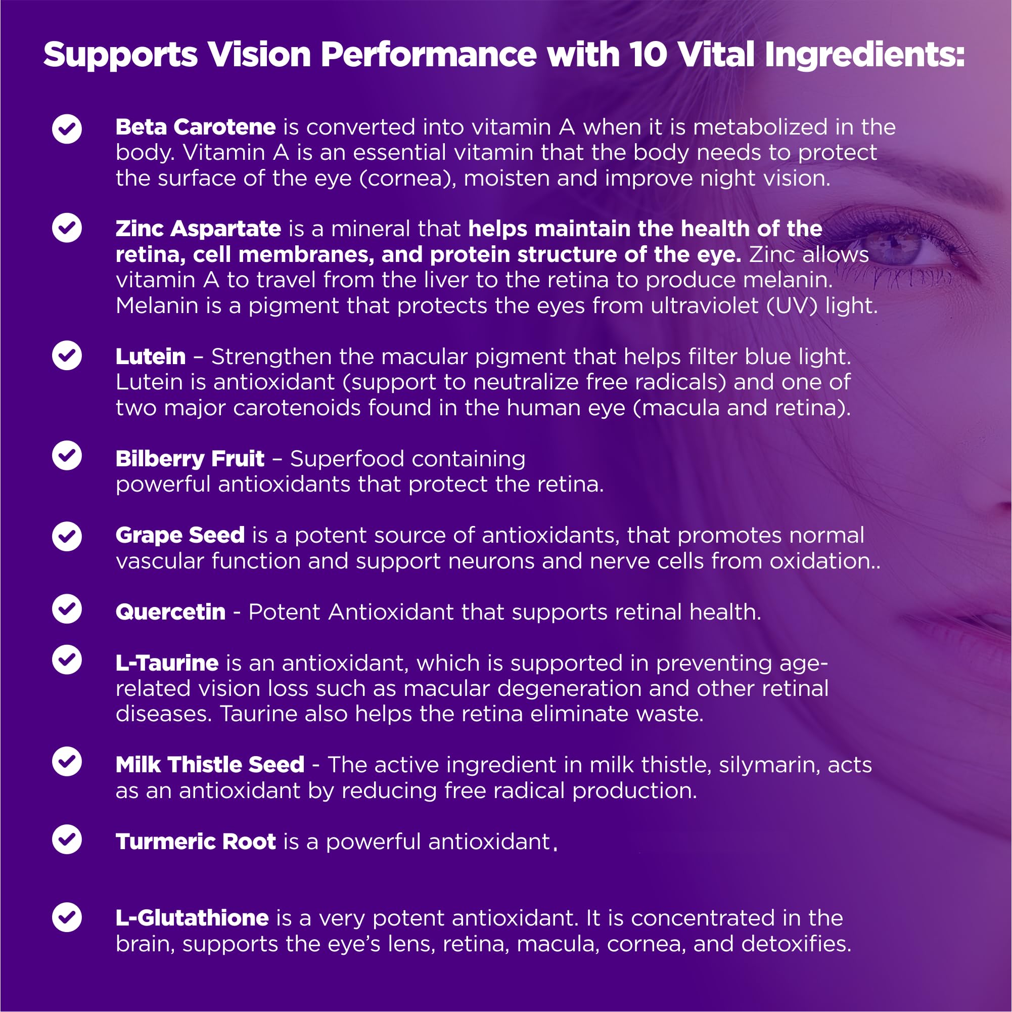 Foto 7 pulgar | Suplemento Vitaminas para Ojos Herbame Eye Vitality 90 Cápsulas - Venta Internacional