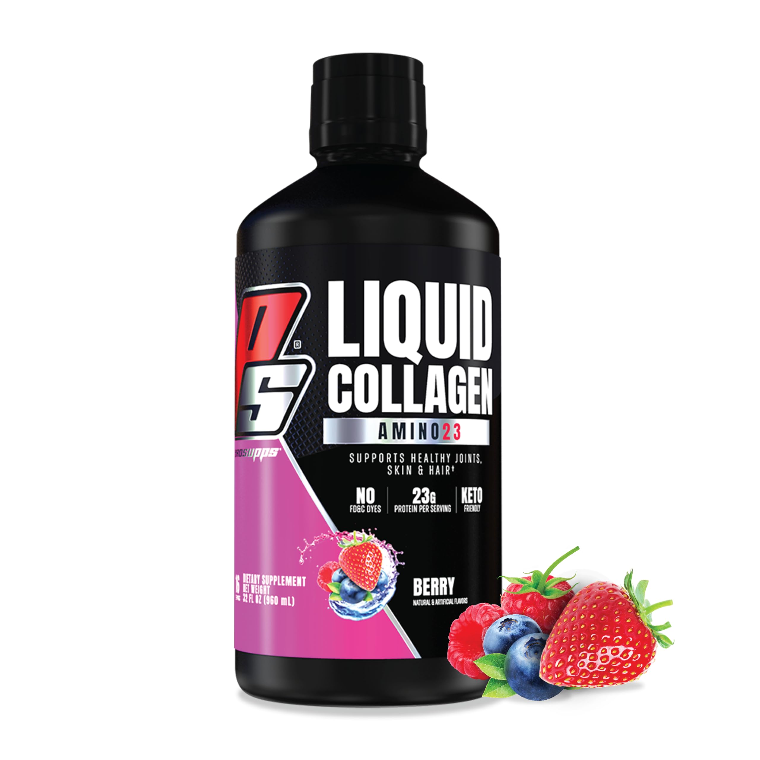 Foto 2 pulgar | Colágeno Líquido Prosupps Amino23 23 g Protein Berry - Venta Internacional.