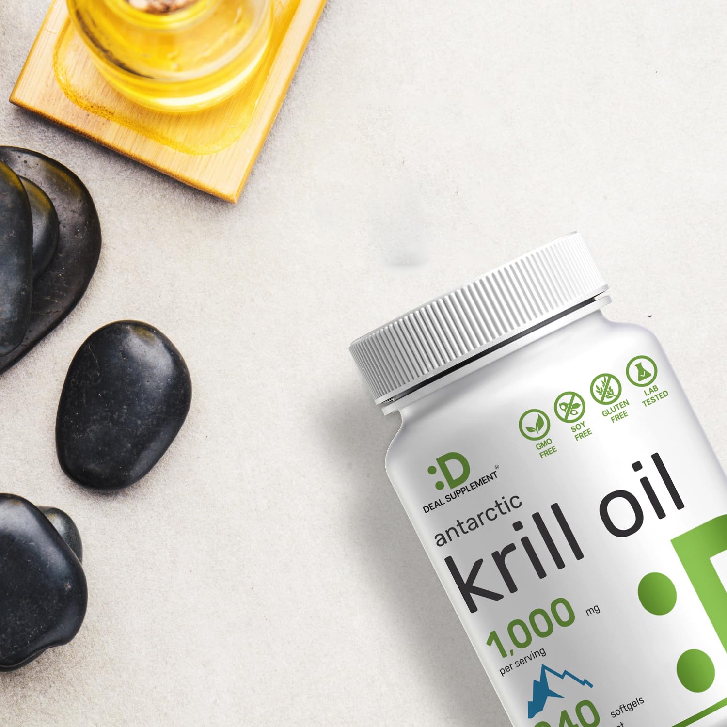 Foto 7 pulgar | Suplemento, Oferta, Aceite De Krill Antártico, 1000 Mg X 240 Cápsulas Blandas - Venta Internacional.
