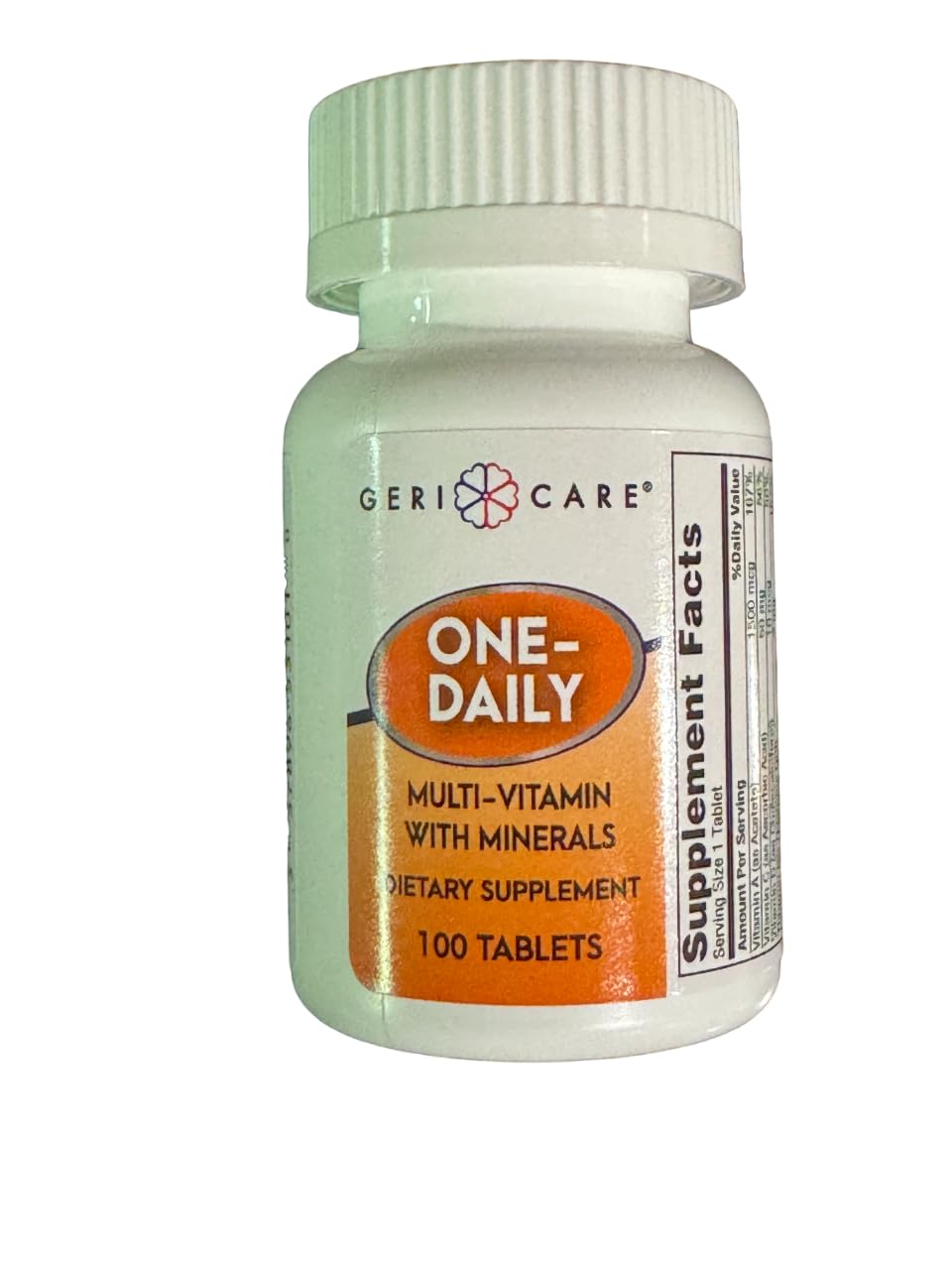 Foto 7 | Suplemento Gericare De Multivitaminas Y Minerales Para Un Día, 100 Unidades - Venta Internacional.