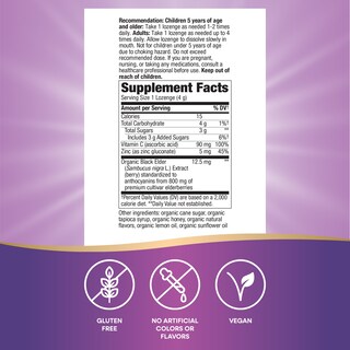 Foto 2 | Pastillas Nature's Way Sambucus Immune Con Zinc Y Vitamina C 24 - Venta Internacional