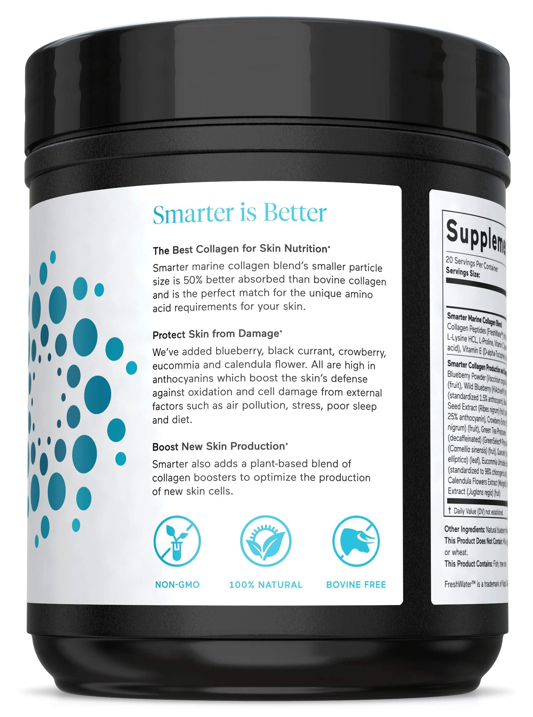 Foto 3 pulgar | Suplemento de Colágeno Marino Tipo 1 y 3 de Smarternutrition 300 ml - Venta Internacional