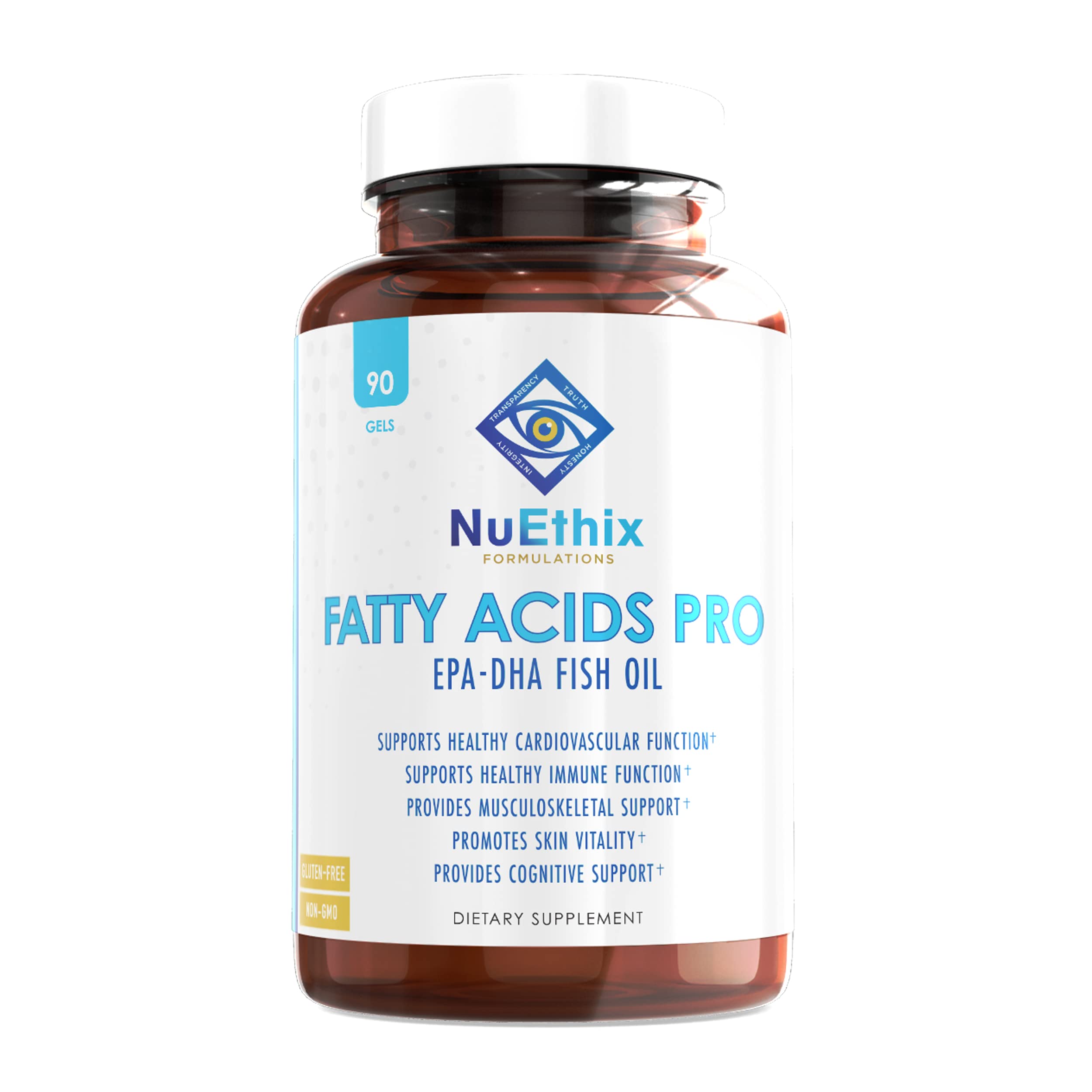 Suplemento Dietético Nuethix Formulations Fatty Acids Pro Epa-dha Fish Oil 90 Cápsulas De Gel - Venta Internacional.