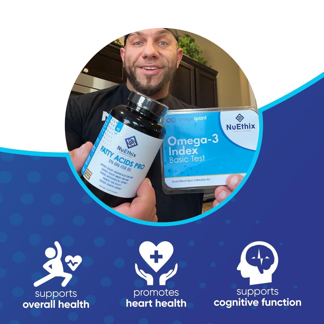 Foto 4 | Suplemento Dietético Nuethix Formulations Fatty Acids Pro Epa-dha Fish Oil 90 Cápsulas De Gel - Venta Internacional.