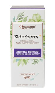Foto 1 | Sirope Quantum Elderberry-c 120 Ml Sin Gluten - Venta Internacional