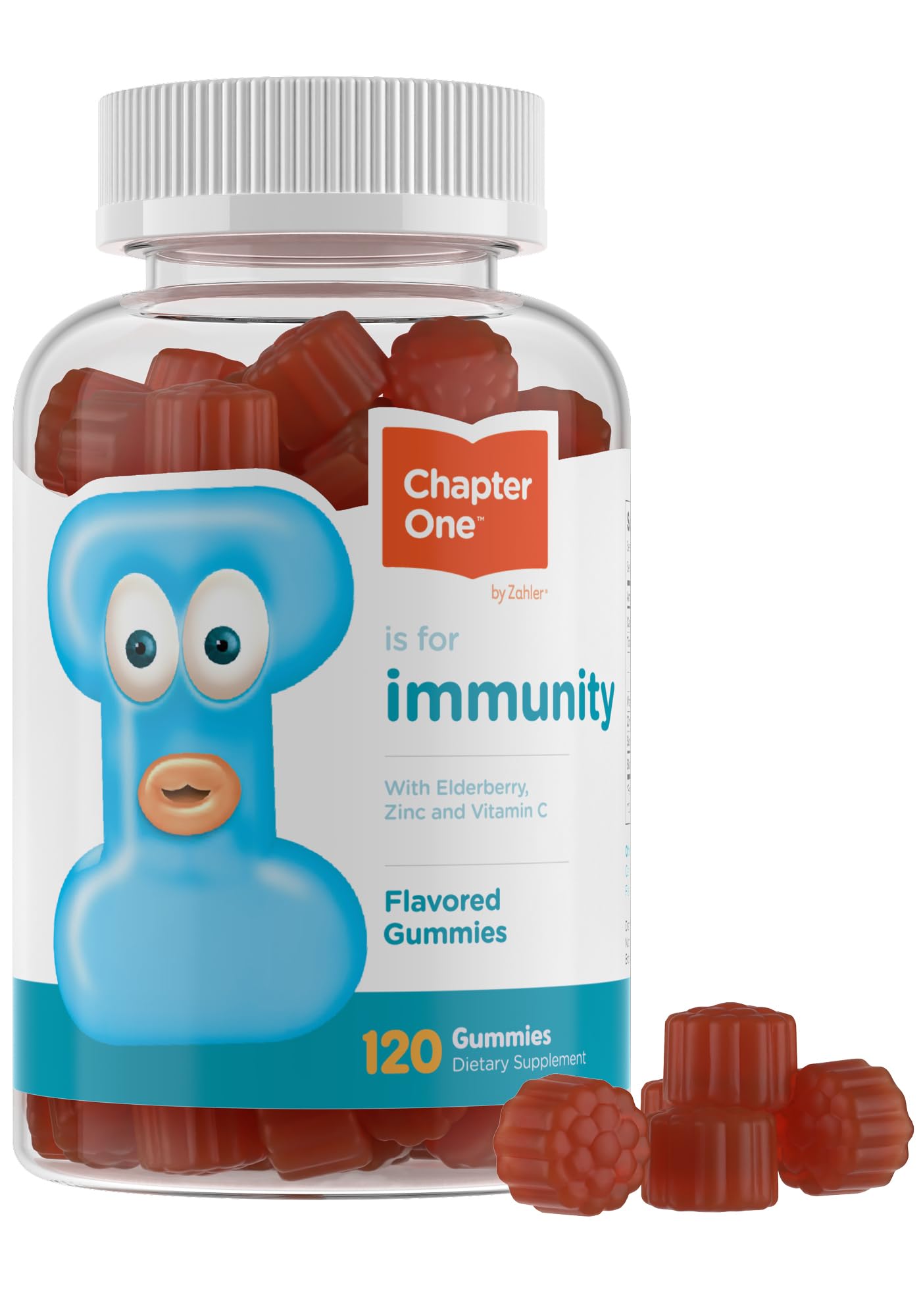Gummies Zahler Chapter One Refuerzan el Sistema Inmunitario para Niños y Adultos 120 - Venta Internacional