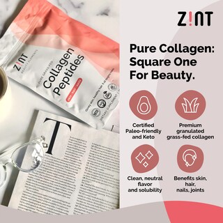 Foto 3 | Péptidos De Colágeno En Polvo Zint Paleo Keto 283 g- Venta Internacional.