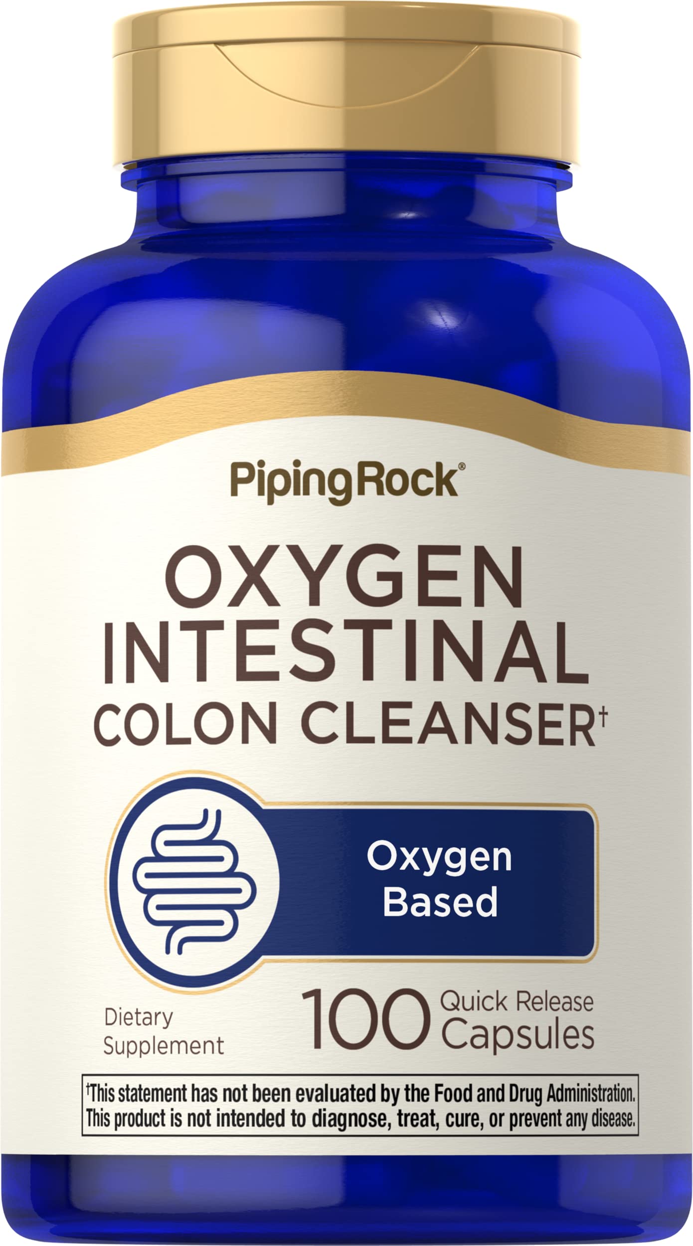 Foto 2 pulgar | Suplemento Piping Rock Colon Cleanse Oxy-tone 100 Cápsulas - Venta Internacional.