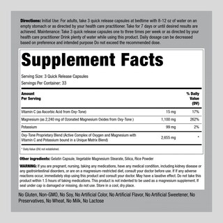 Foto 2 | Suplemento Piping Rock Colon Cleanse Oxy-tone 100 Cápsulas - Venta Internacional.