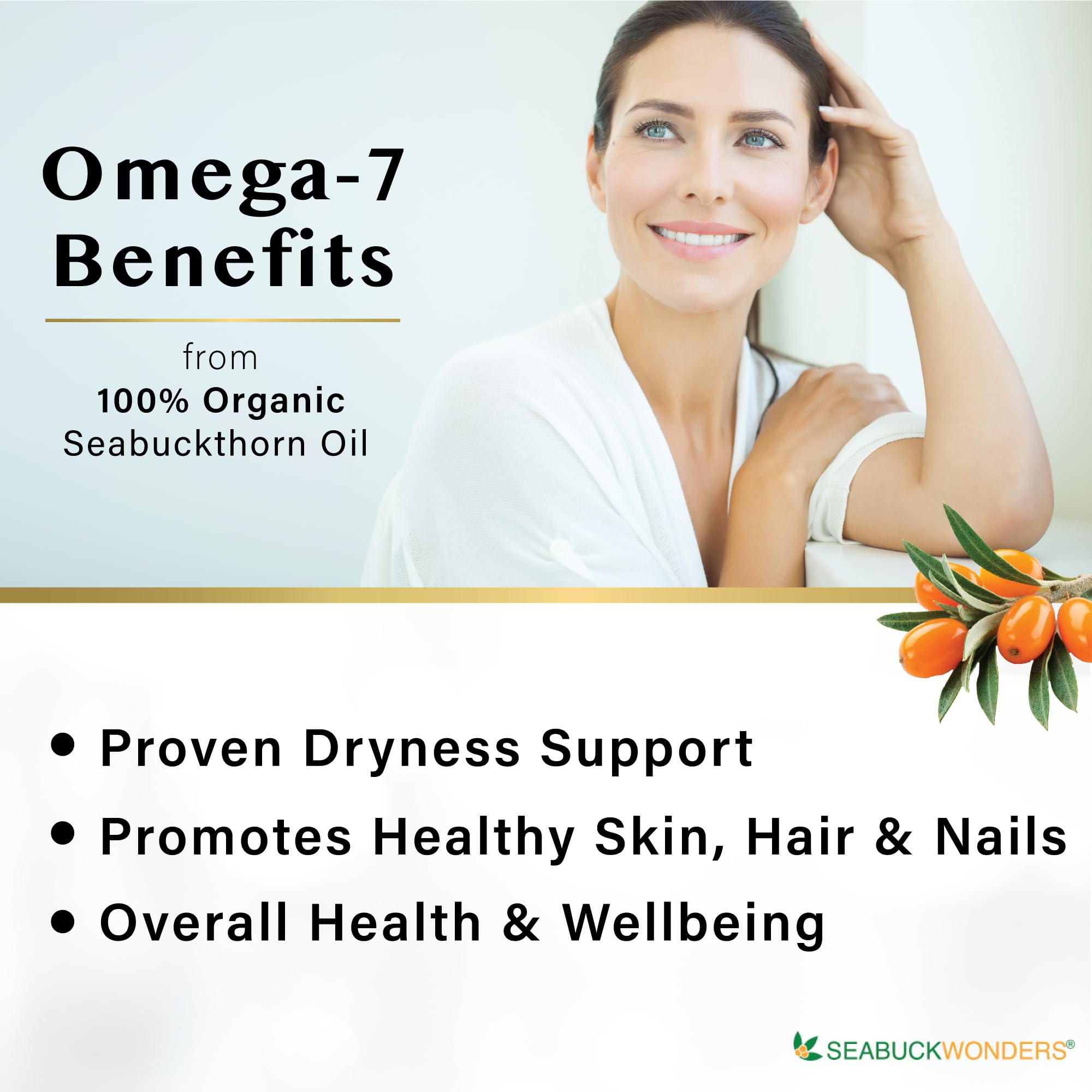 Foto 4 pulgar | Suplemento Seabuckwonders Omega-7 Complete 30 Cápsulas Blandas 500 Mg - Venta Internacional.