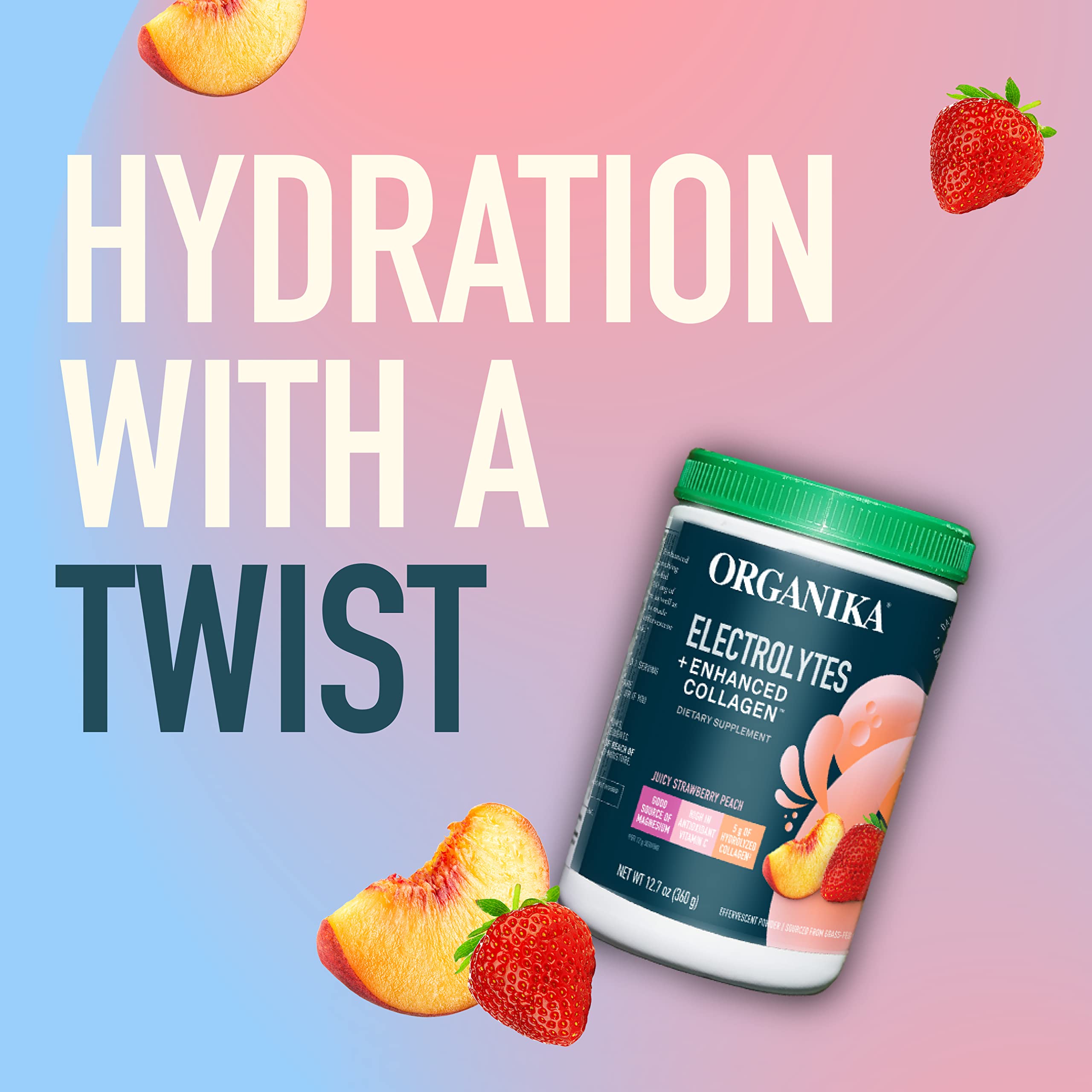 Foto 7 pulgar | Suplemento Organika Electrolytes + Colágeno Mejorado 360g - Venta Internacional