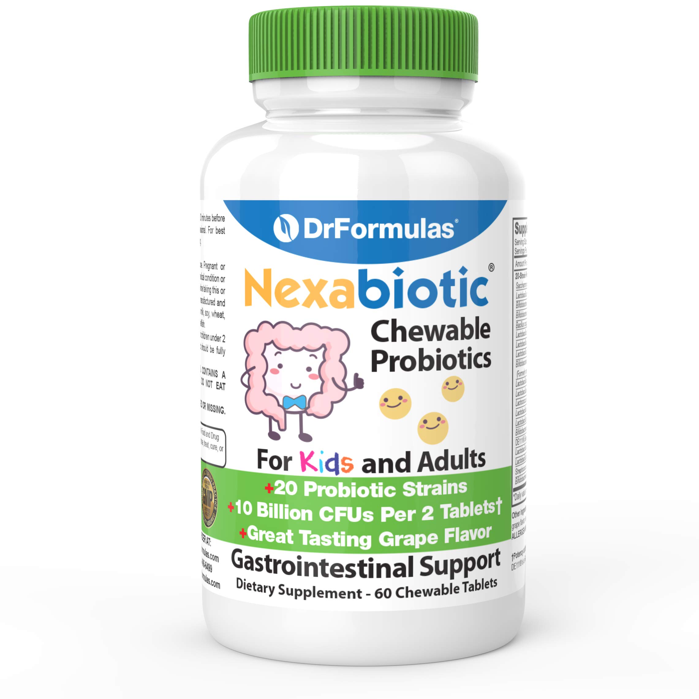 Foto 2 pulgar | Probióticos Masticables Drformulas Para Niños Y Adultos 60 Masticables - Venta Internacional.