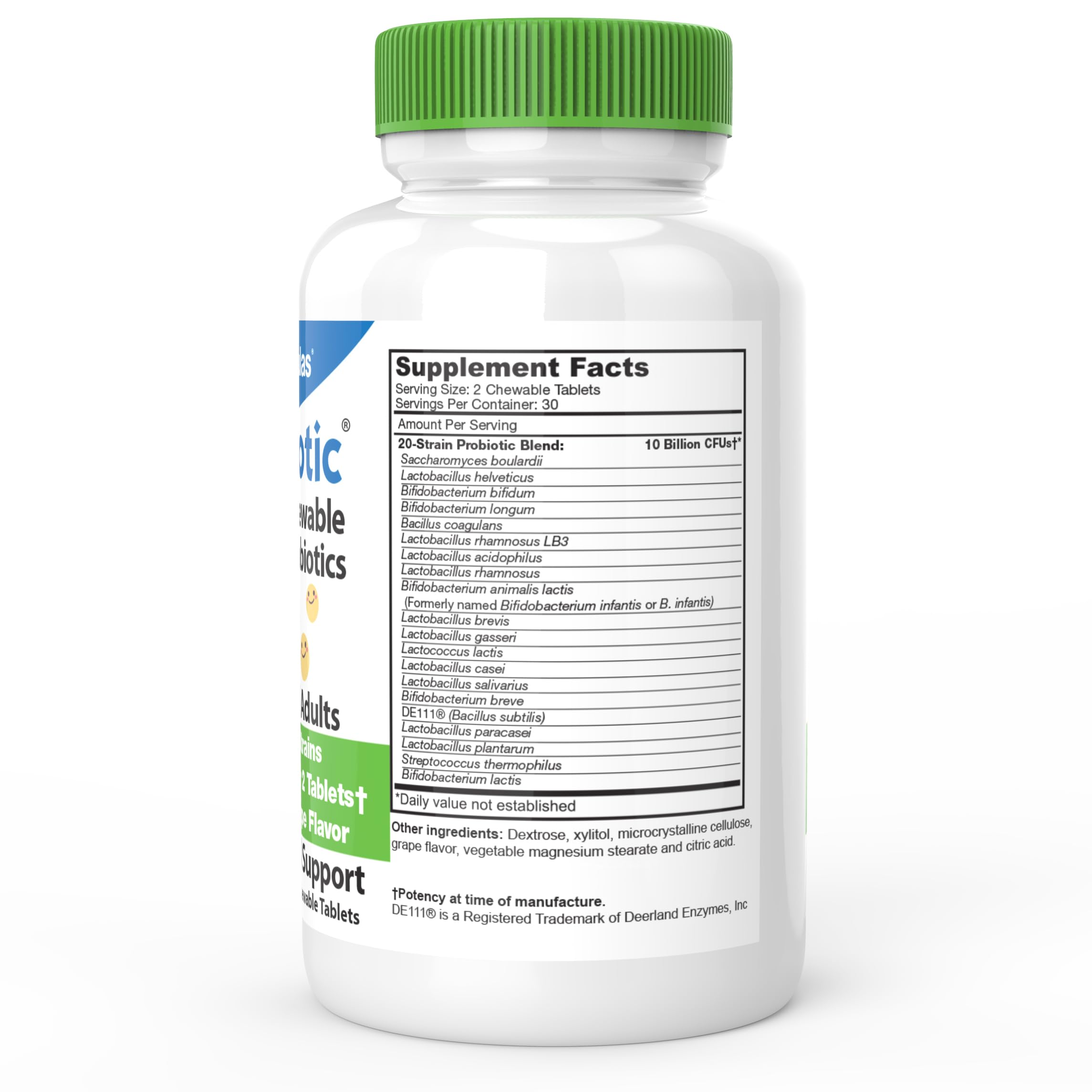 Foto 3 pulgar | Probióticos Masticables Drformulas Para Niños Y Adultos 60 Masticables - Venta Internacional.
