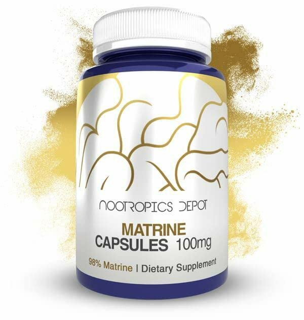 Foto 2 pulgar | Suplemento Nootropics Depot Matrine En Cápsulas De 100 Mg, 60 Unidades - Venta Internacional.