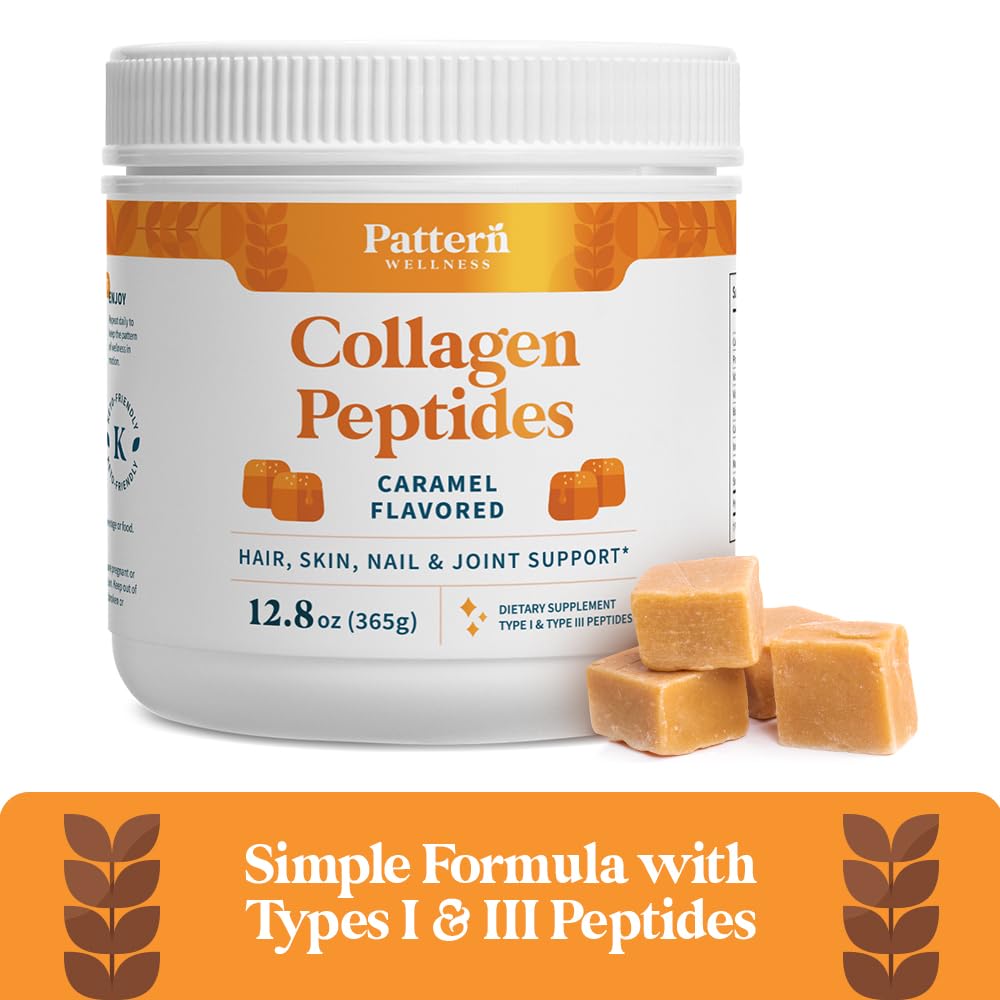 Foto 7 pulgar | Péptidos de Colágeno Pattern Wellness Caramel 365 g - Venta Internacional