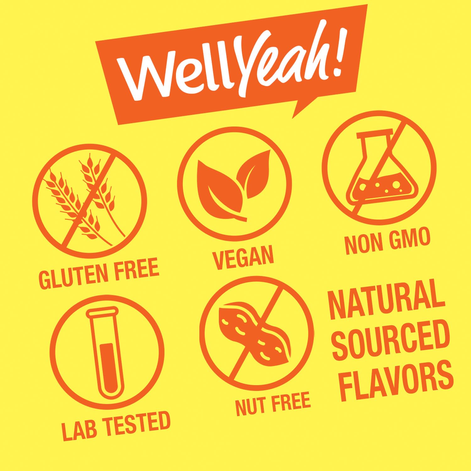 Foto 6 | Gomitas De Vitamina B6 Supplement Wellyeah, 100 Mg, 60 Unidades - Venta Internacional.