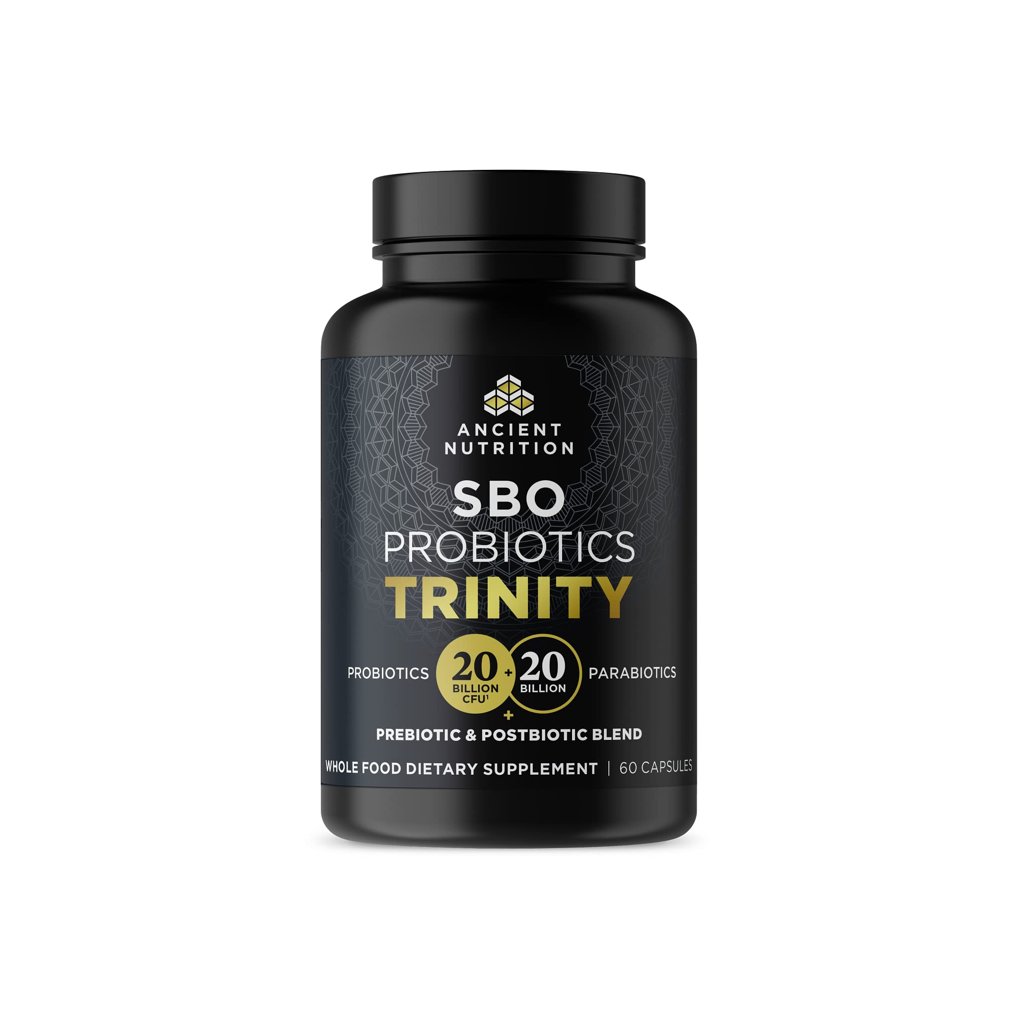 Foto 2 pulgar | Suplemento Ancient Nutrition Sbo Probiotic Trinity 60 Cápsulas - Venta Internacional.