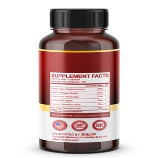 Foto 2 | Suplemento Sotalix De Pimienta De Cayena De 17.200 Mg Con Jengibre Y Cúrcuma - Venta Internacional.