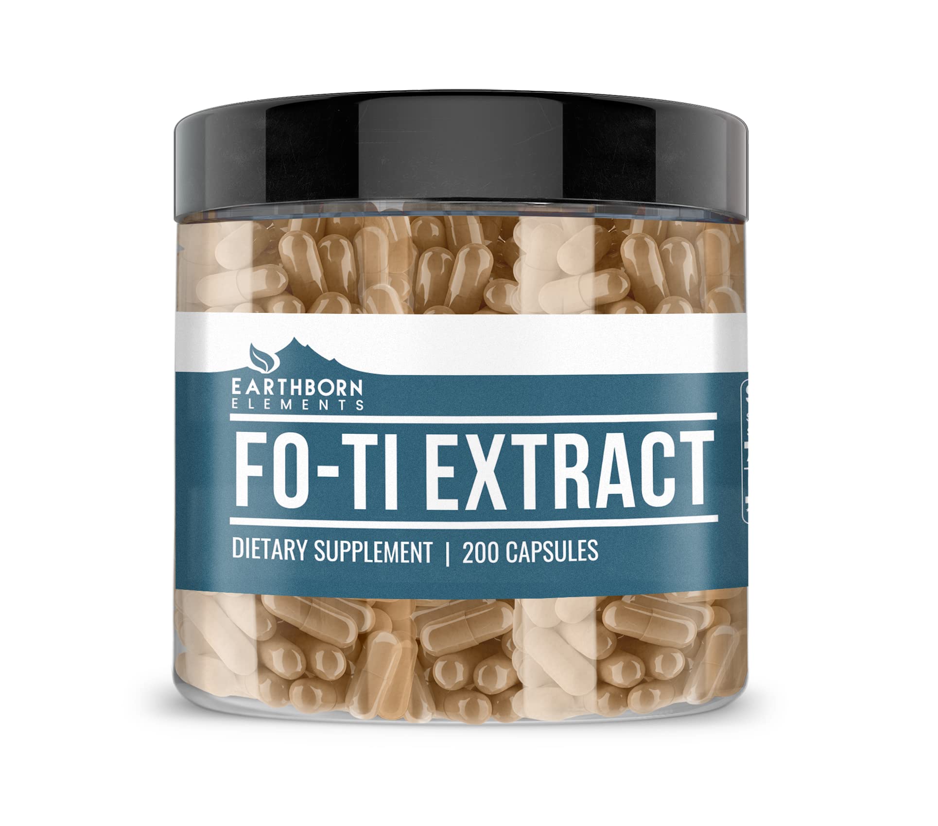 Foto 2 pulgar | Suplemento Earthborn Elements Fo-ti Extract 200 Cápsulas - Venta Internacional.