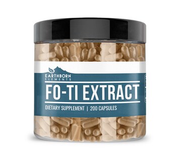 Foto 1 | Suplemento Earthborn Elements Fo-ti Extract 200 Cápsulas - Venta Internacional.