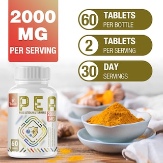Foto 5 | Suplemento Rosmolo Palmitoiletanolamida 1500 mg con Luteolina - Venta Internacional