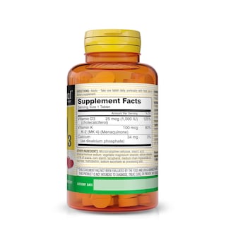 Foto 2 | Suplemento Mason Natural Vitamina K2 100 Mcg + D3 1000 Ui 100 Comprimidos (paquete De 3) - Venta Internacional.