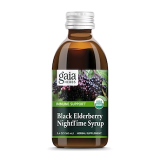 Foto 1 | Jarabe Nocturno de Saúco Negro Gaia Herbs 160 ml - Venta Internacional