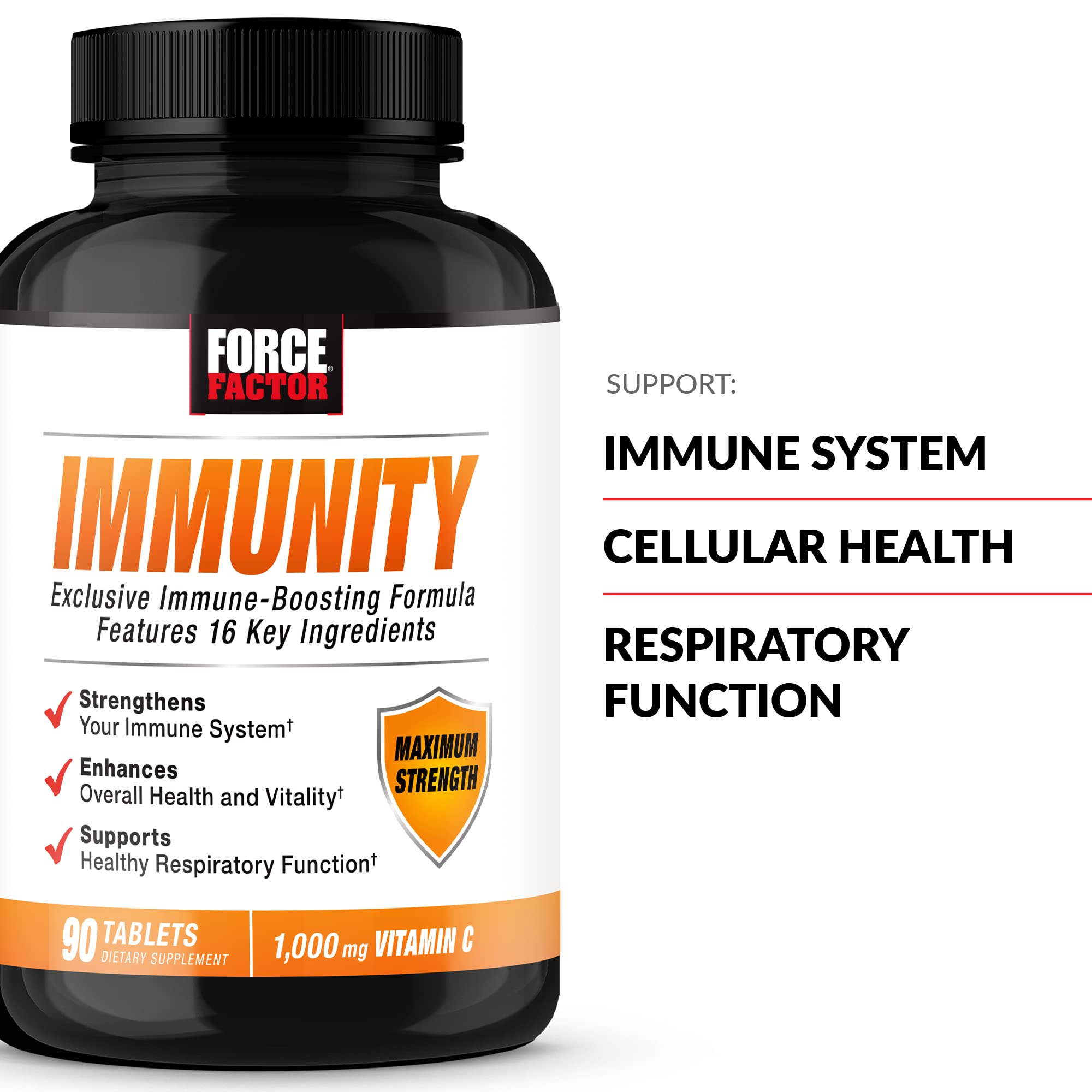 Foto 3 pulgar | Suplemento Force Factor Immunity Booster 90 Comprimidos X2 - Venta Internacional