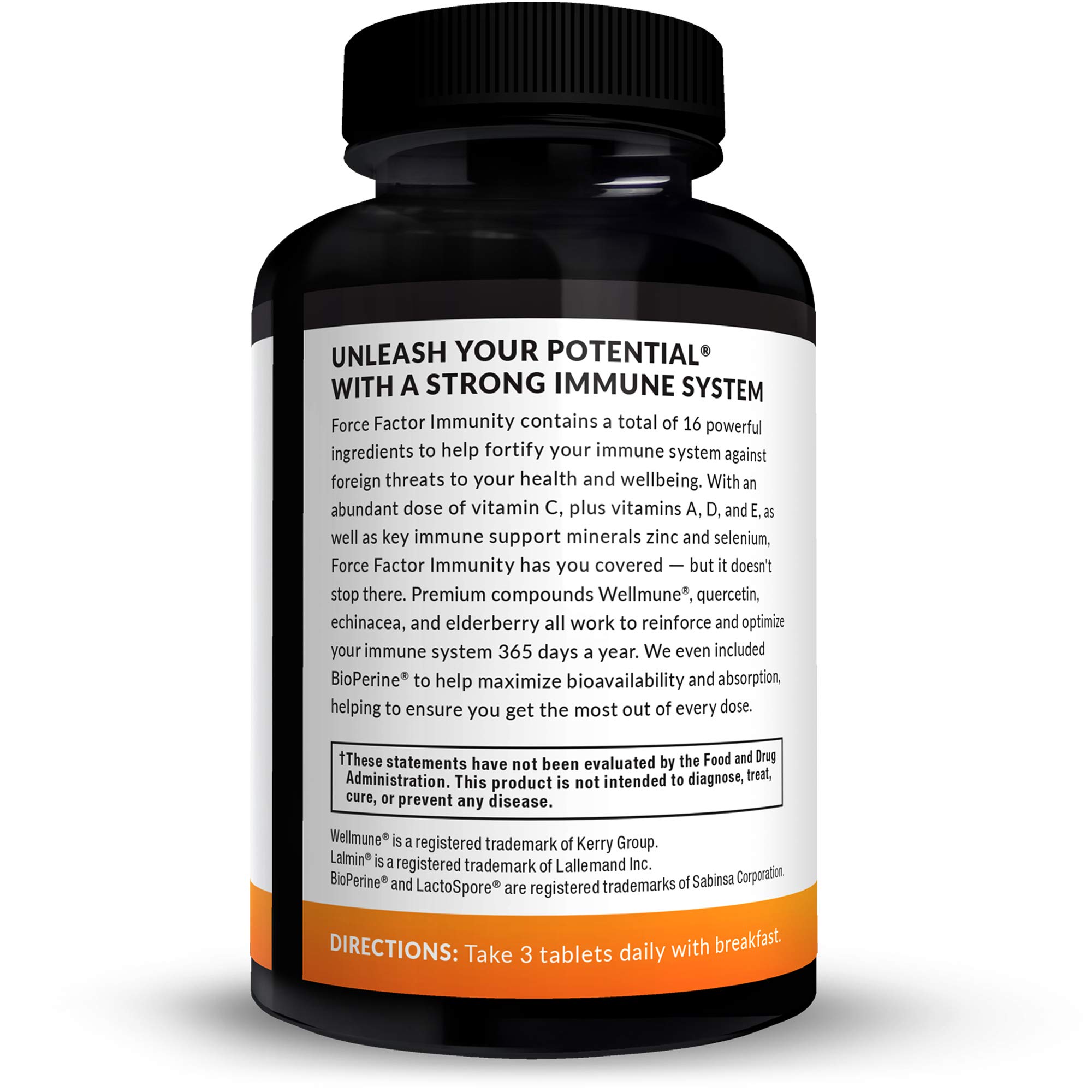 Foto 4 pulgar | Suplemento Force Factor Immunity Booster 90 Comprimidos X2 - Venta Internacional