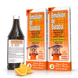Foto 1 | Suplemento De Aceite De Hígado De Bacalao Emulsión de Escocia Naranja - Venta Internacional