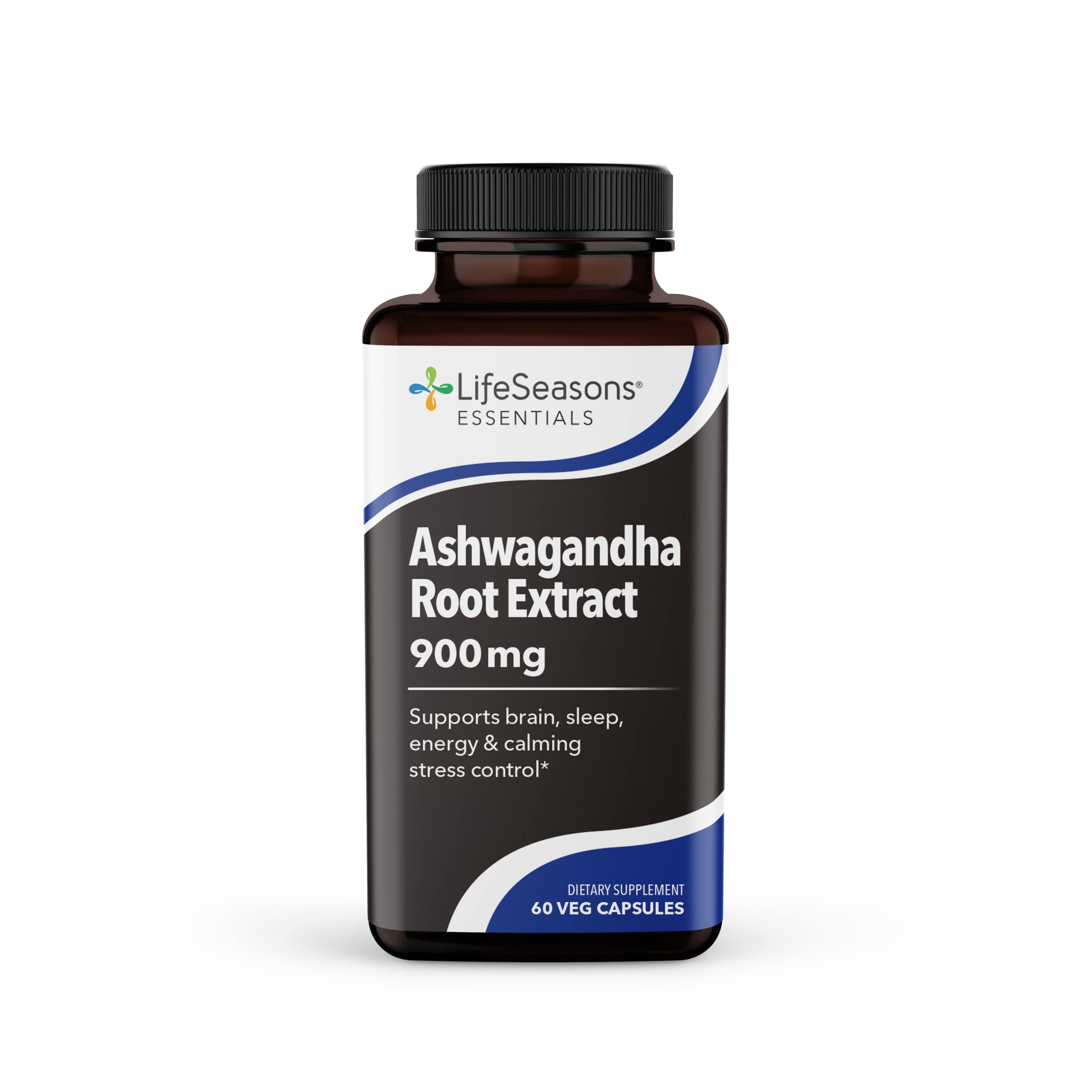 Foto 2 pulgar | Suplemento Lifeseasons Essentials Ashwagandha 900 Mg 60 Cápsulas - Venta Internacional.