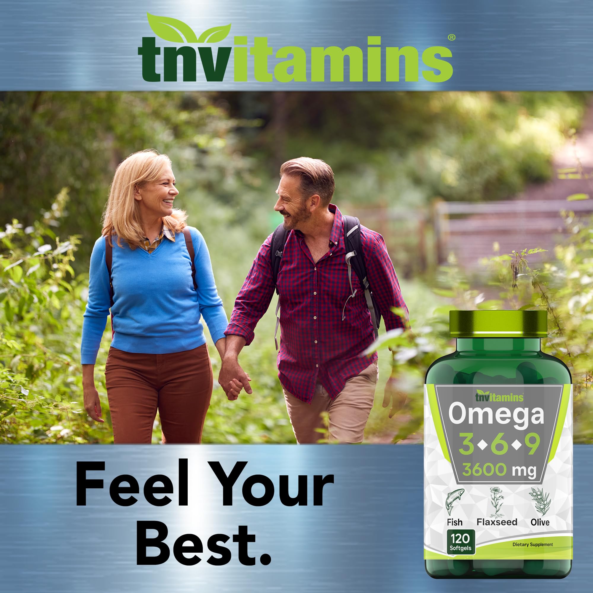 Foto 5 pulgar | Suplemento Tnvitamins Triple Omega 3-6-9 3600 Mg X 120 Cápsulas Blandas - Venta Internacional.