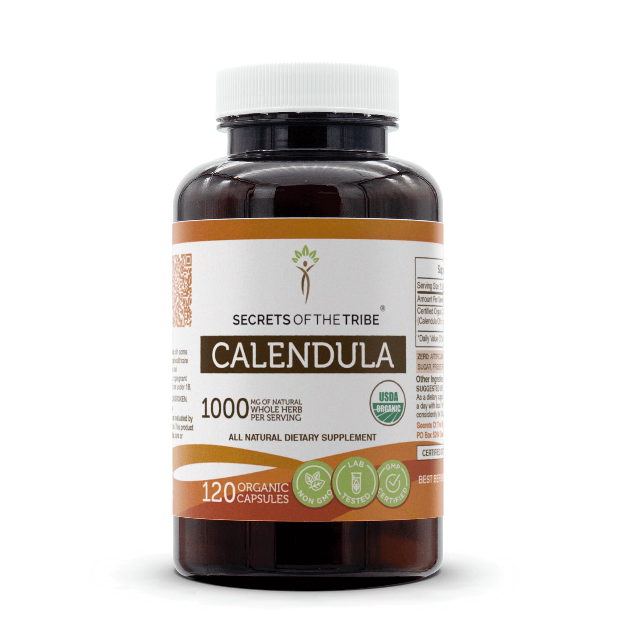Foto 1 | Suplemento Secrets Of The Tribe Calendula 120 Cápsulas - Venta Internacional.
