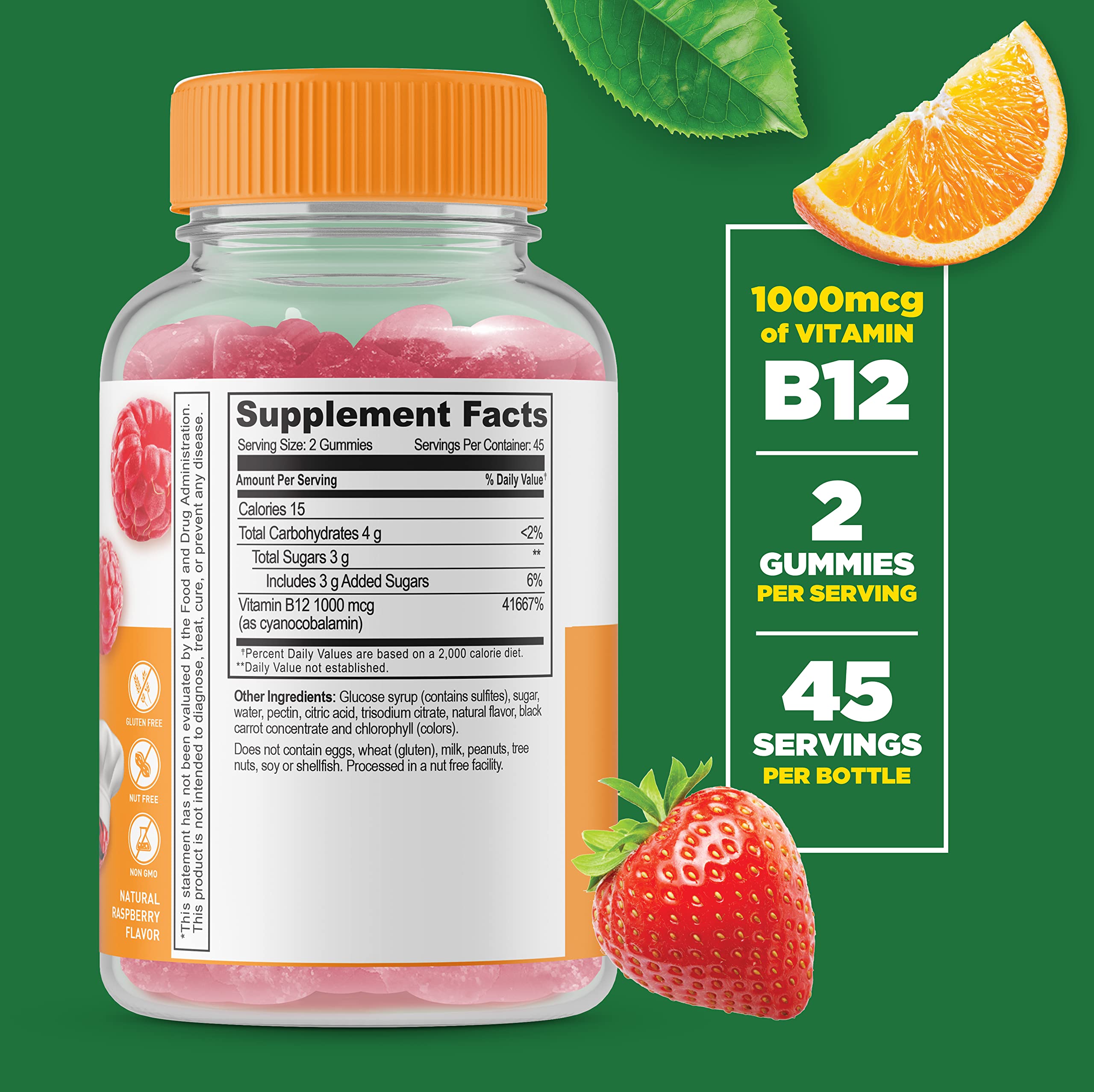 Foto 3 pulgar | Suplemento De Vitamina B12 Lifeable For Kids, 1000 Mcg, 90 Gomitas - Venta Internacional.