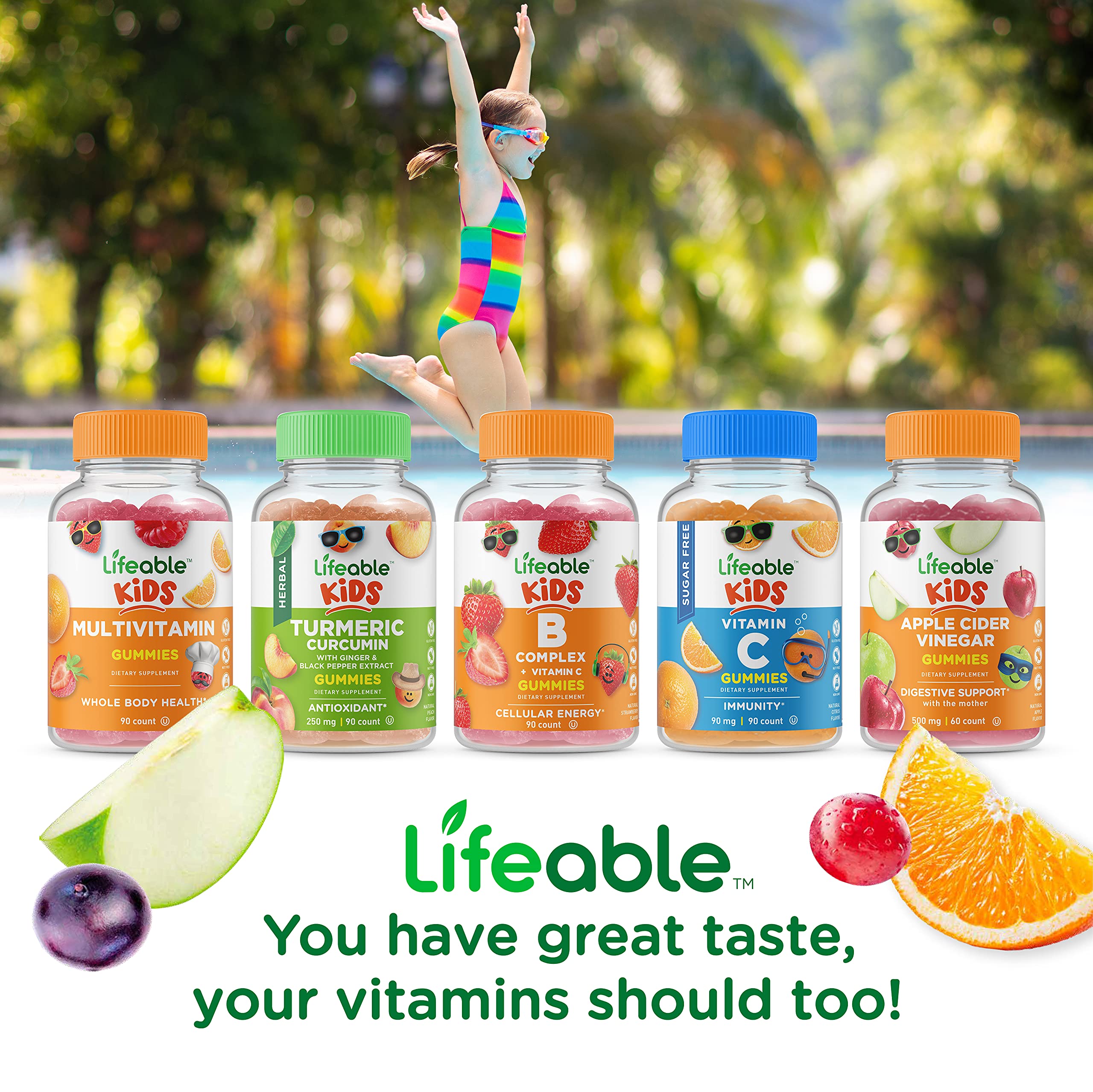 Foto 6 pulgar | Suplemento De Vitamina B12 Lifeable For Kids, 1000 Mcg, 90 Gomitas - Venta Internacional.