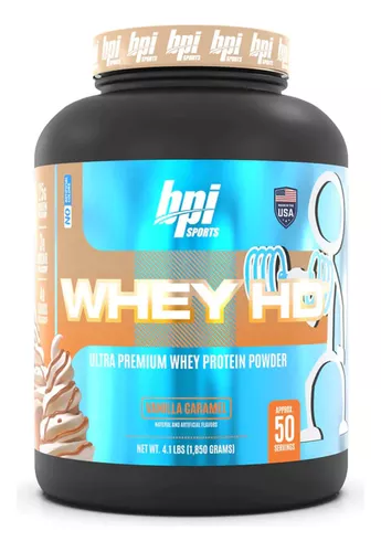 Foto 2 pulgar | Proteína Iso Whey HD BPI Sports 50 Servicios Vainilla Caramelo