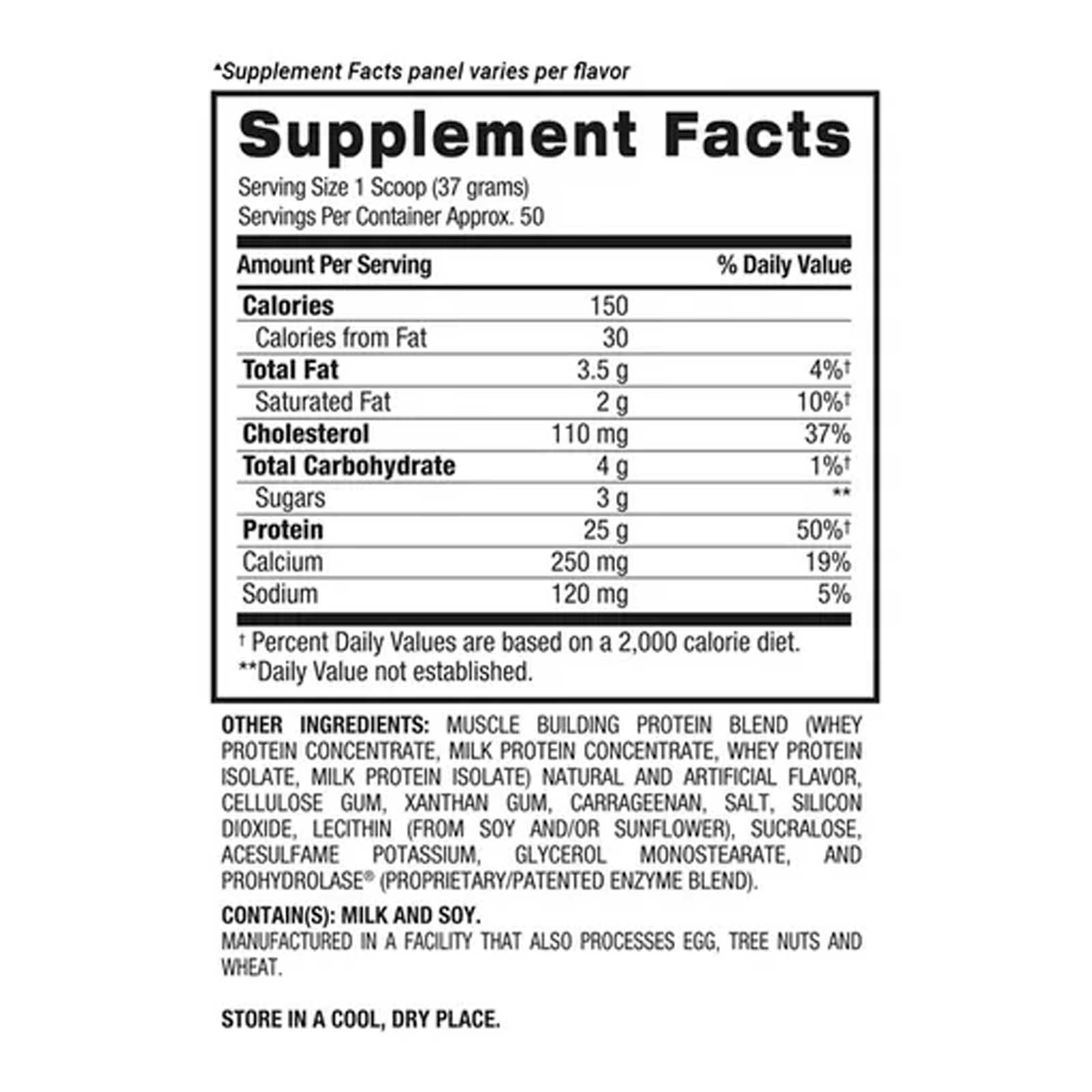 Foto 3 pulgar | Proteína Iso Whey HD BPI Sports 50 Servicios Vainilla Caramelo