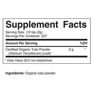 Foto 2 | Polvo Orgánico De Tulsi (albahaca Sagrada) Vitamatic 454 G - Venta Internacional.