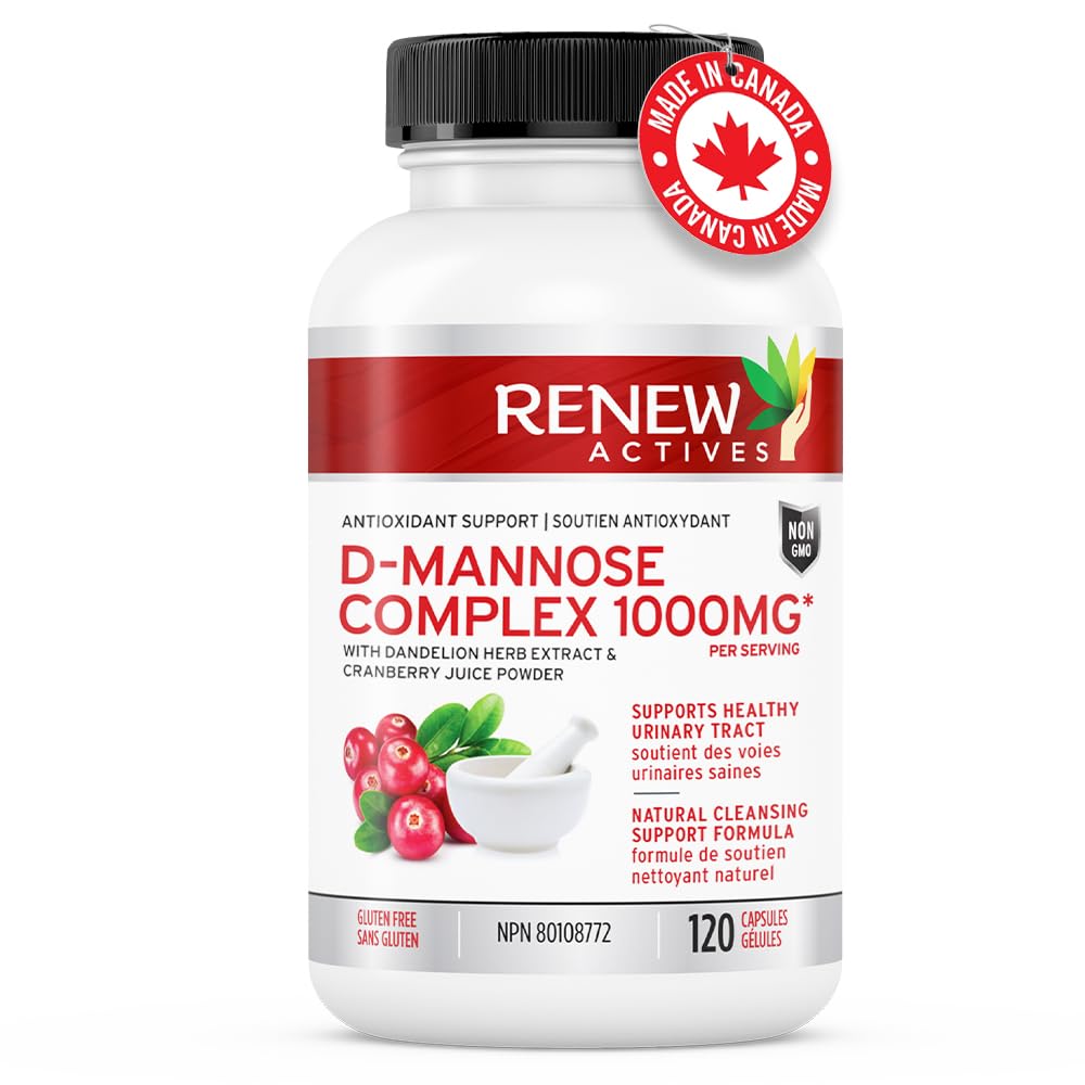 Foto 7 pulgar | Cápsulas Supplement Renew Actives De D-manosa Y Arándano Rojo De 1000 Mg - Venta Internacional.