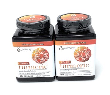 Foto 1 | Suplemento Youtheory de Cúrcuma Extra Fuerte 1000 Mg 180 Unidades - Venta Internacional