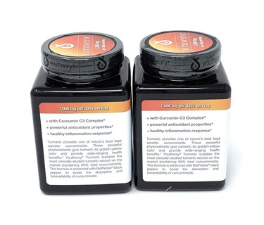 Foto 3 | Suplemento Youtheory de Cúrcuma Extra Fuerte 1000 Mg 180 Unidades - Venta Internacional