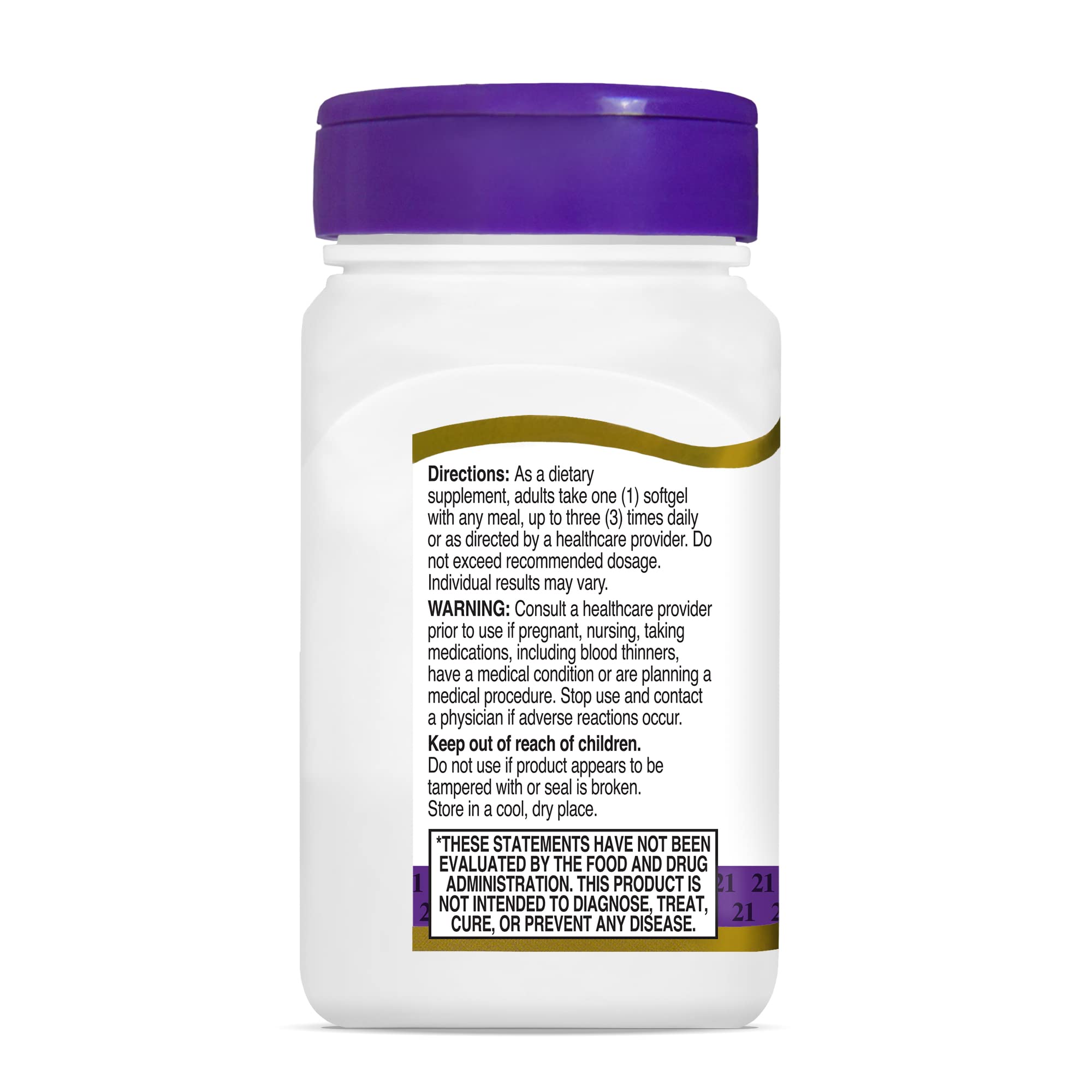 Foto 8 pulgar | Cápsulas Blandas de Aceite de Pescado 21st Century 1000 mg 60 Softgels Paquete de 3 - Venta Internacional